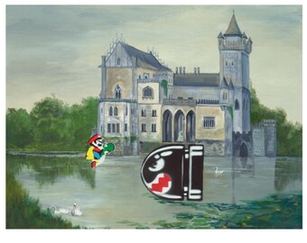 Dodging the Bullet 11"x14" print