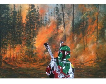 A Scorching Lick 11"x17" print