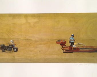 Luke Speed 11"x17" print