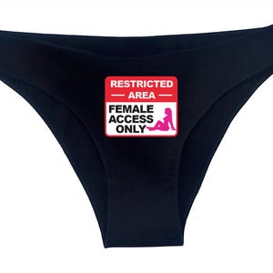 Female Access only Panties