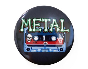 Metal Pinback Button - 1.5" or 2.25"