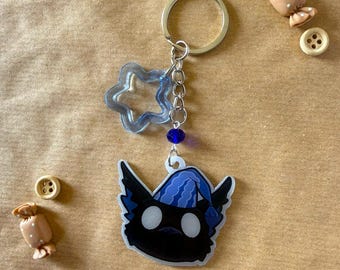 Rem Deadlock Keychain - Cute Gaming Shrink Keyring