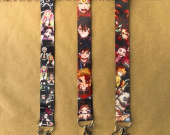 Swordsmen Anime Lanyard - Accessory for Fans, collectors and Otaku - Perfect Gift