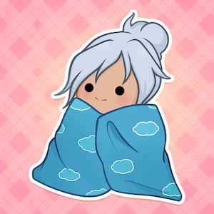 Jett Sticker | Valorant Sticker Chibi Kawaii | Gamer gift & Planner Decor | Gaming Merch