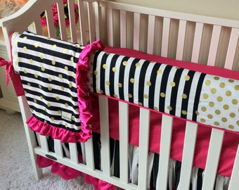 Burlap And Lace Crib Bedding For Girl Santa Maria Crib Etsy