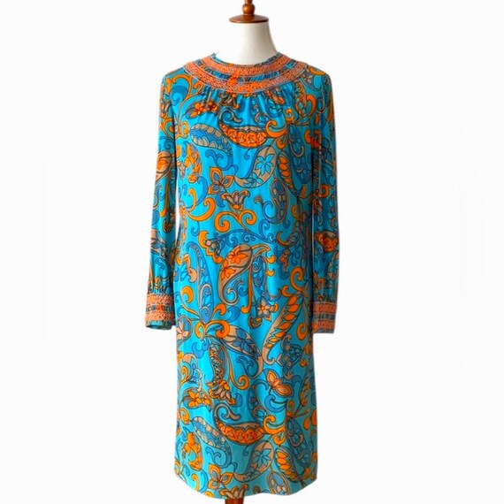 saks crochet dress L*Space Kalea Striped Crochet Maxi Dress