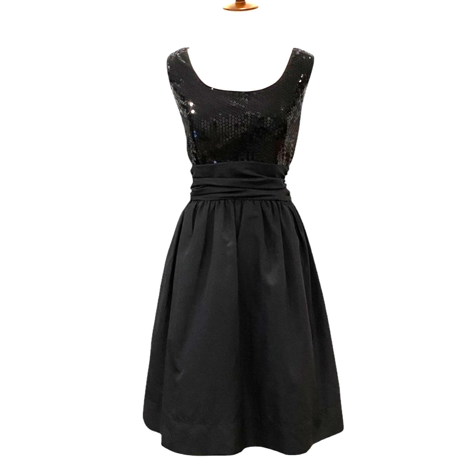 1950s Black Cocktail Dress - Etsy