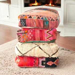 Vintage Square Floor Cushion - Etsy