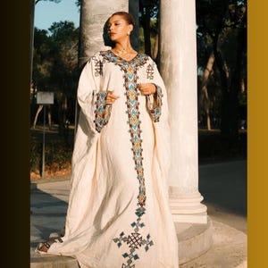 Habesha Kemis| Ethiopian Dress| Eritrean Kemis| Fetil Kemis| Handmade| Cotton| tibeb| Ethiopian kemis Gift| Ethiopia| Habesha Dress| Habesha