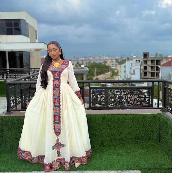 Ethiopian Cultural Dress, Zuria Habesha Tibeb, Ethiopian Traditional Wedding Dress Sale, New Tilet Habesha Kemis, Modern Style Habesha Cloth Ethiopian Cultural Dress, Zuria Habesha Tibeb, Ethiopian Traditional Wedding Dress Sale, New Tilet Habesha Kemis, Modern Style Habesha Cloth