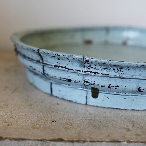 antique turquoise tray