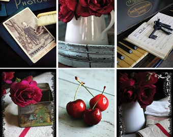dark and moody postcard sets