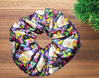 Bag of Dicks Satin Fluffy Jumbo Hair Scrunchie