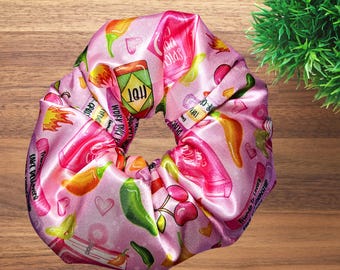 Spicy Book club Satin Fluffy Jumbo Hair Scrunchie