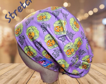 Será mejor que trabajes RuPaul, lindo y atrevido gorro quirúrgico, gorro quirúrgico elástico estilo pixie europeo