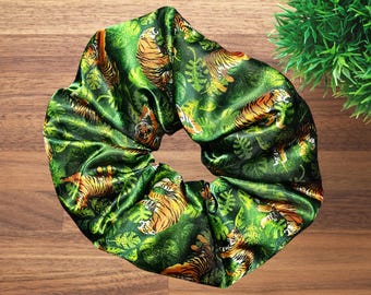 Tigers Fluffy Jumbo Hair Scrunchie