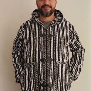 Handmade Moroccan men’s Wool Jacket for Winter