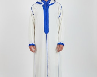 Moroccan Jabador 3 pieces | Djellaba | Kaftan Thobe | Islamic Clothing | Eid Gift for Him