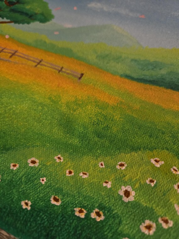 Whispers of Spring - Original Acrylic Painting on Canvas - Etsy