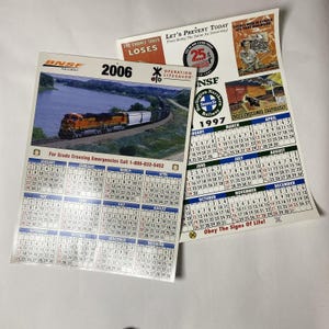 1997 Calendar - Etsy