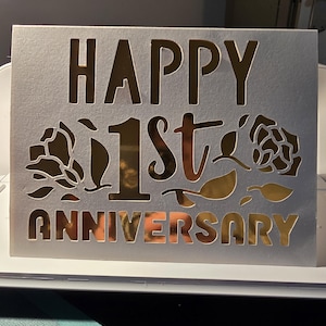 Buon primo anniversario