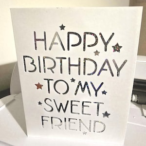 Happy Birthday Sweet Friend