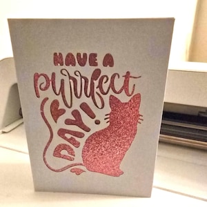 Passez une excellente journée avec un chat