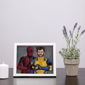 Digital Download Deadpool and Wolverine Fan Art