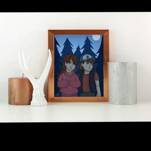 Gravity Falls Dipper and Mabel Fan Art