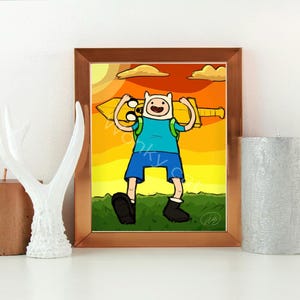 Digital Download Adventure Time Finn and Jake Fan Art