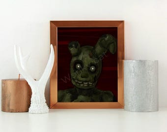 Digital Download Springtrap Five Nights At Freddy’s Fan Art