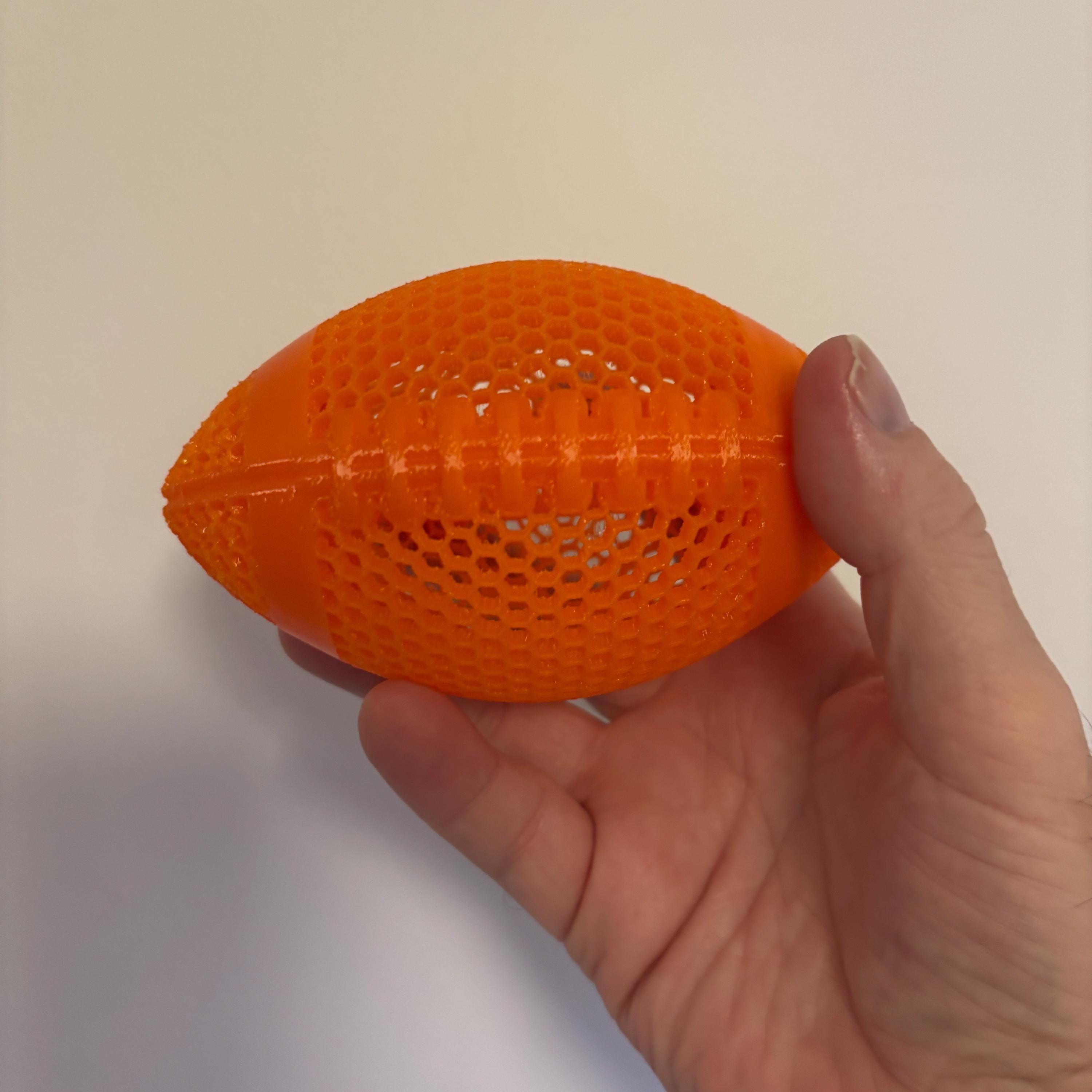 Mini Airless Football - Stress Ball and Fun Fidget Toy to Squeeze as ...