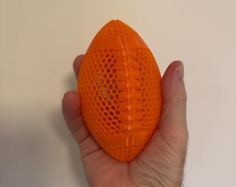 Mini No-Air Football - Stress Ball and Fun Fidget Toy to squeeze as much as you like! Perfect for kids play.