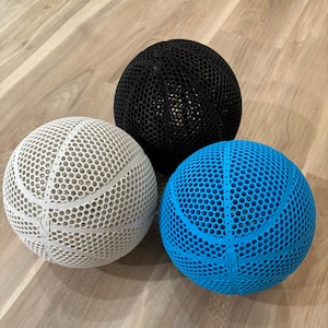 Airless Basketball Full Size 7 – Dribble & Shoot Like Real Ball | Never Deflates | Bounces Great on Court or Playground