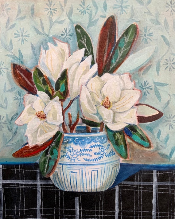 Second Chance Magnolias Print