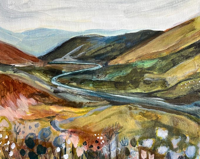 Early Spring Blue Ridge 1 PRINT