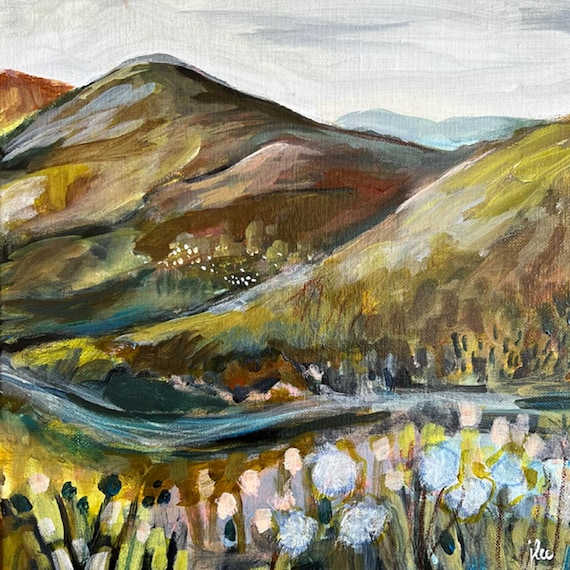 Early Spring Blue Ridge  2. PRINT