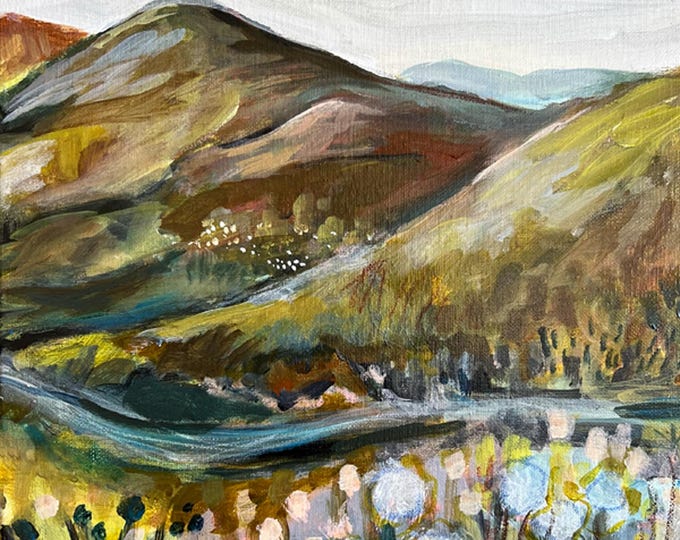 Early Spring Blue Ridge  2. PRINT