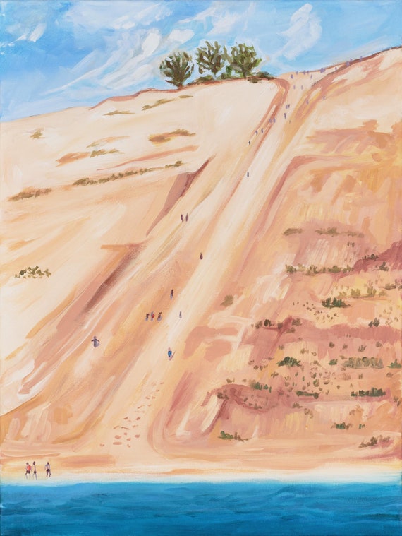 Sleeping Bear Dunes ORIGINAL PAINTING and PRINTS