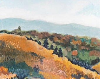 Late Summer Blue Ridge 1. PRINT