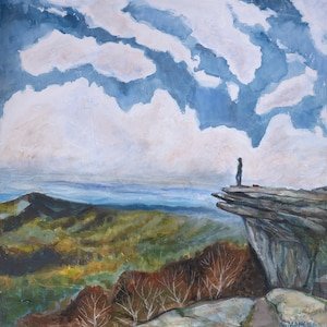 Overlooking the Blue Ridge