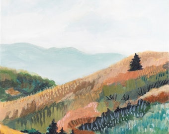 Late Summer Blue Ridge  2. PRINT