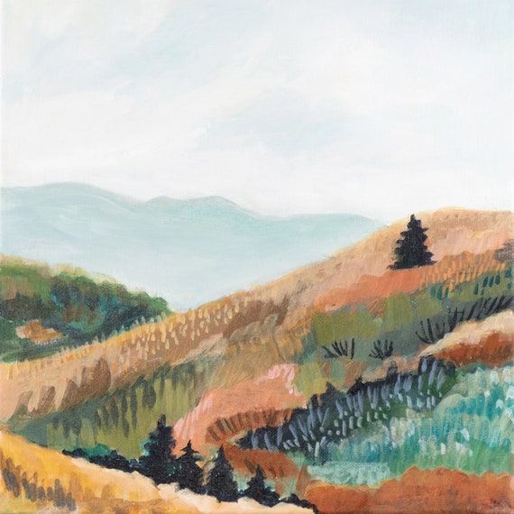 Late Summer Blue Ridge  2. PRINT