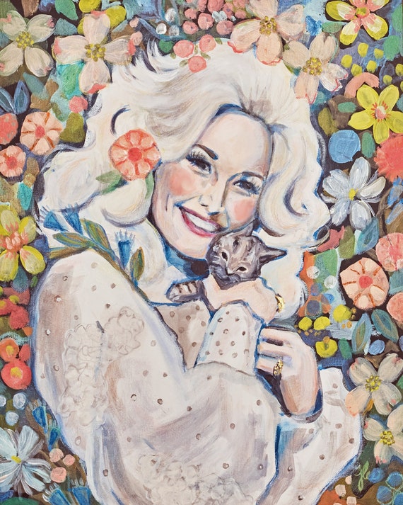 Dolly with Flowers