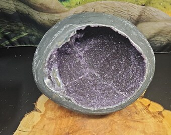 16.8LB TOPNatural Raw raw Erz Amethyst Quarz Kristall Geld Tasche Geode Reiki Edelstein