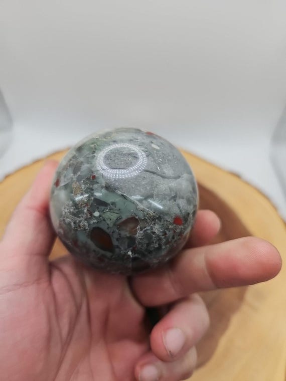 オーシャンジャスパー スフィア 63 mm スタンド付き - Etsy 日本
