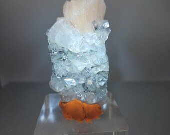 Apophyllite Pink Stilbite 51gramm