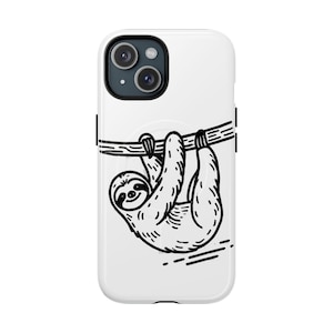 Sloth MagSafe iPhone case
