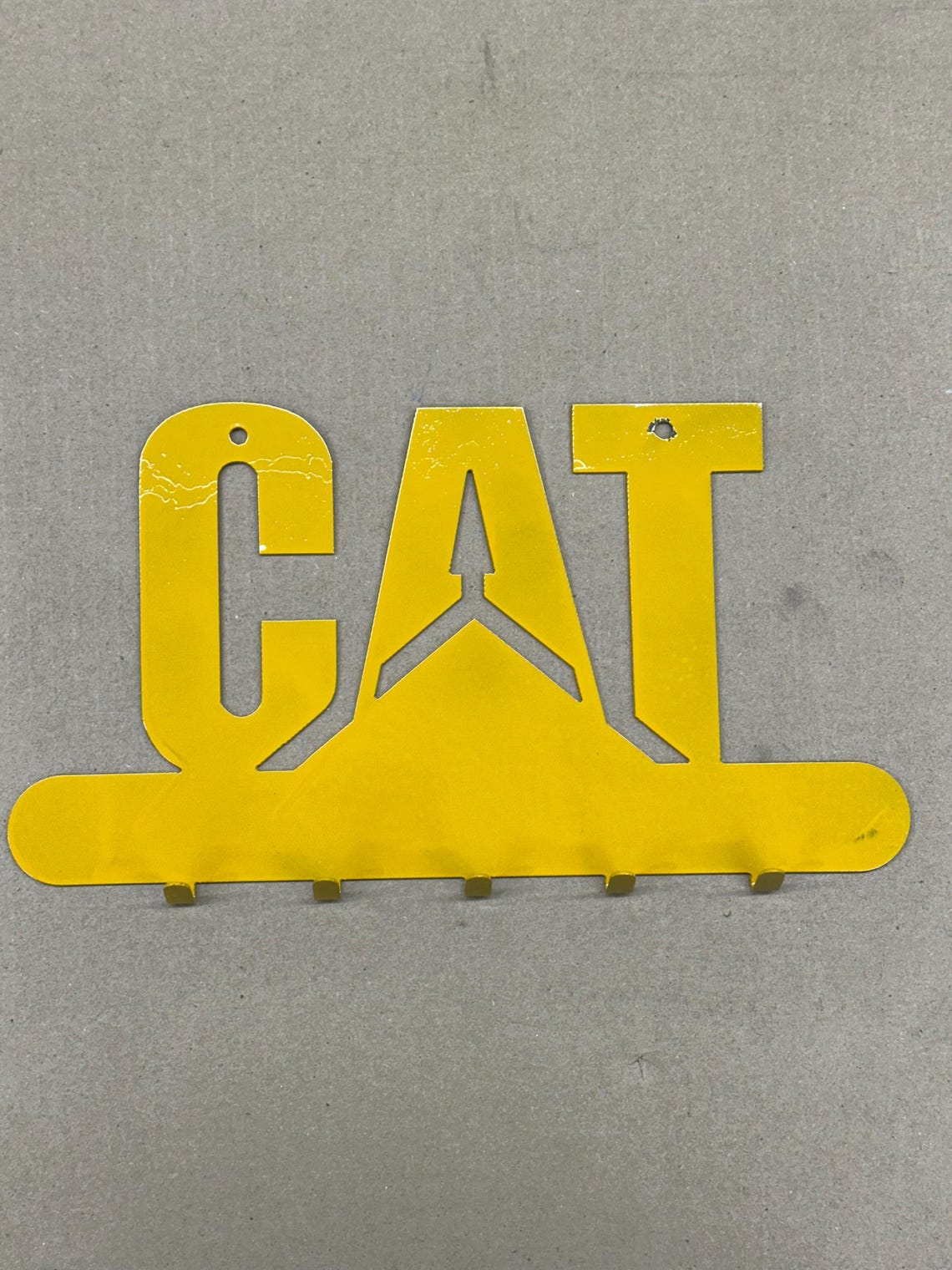 Caterpillar Key Rack Plasma Cut - Etsy