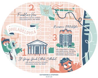 Custom Event / Wedding Map